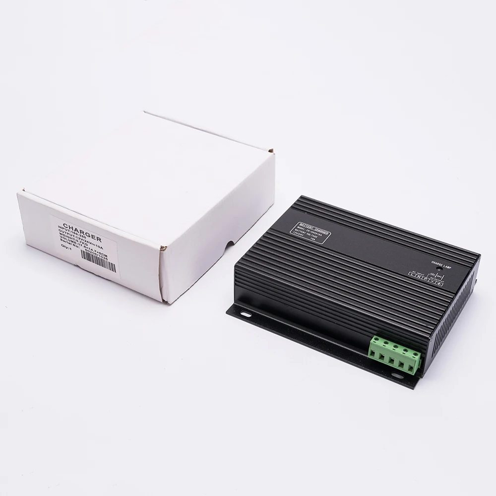 Alimentado 24v10A Gerador Automático Inteligente Carregador de