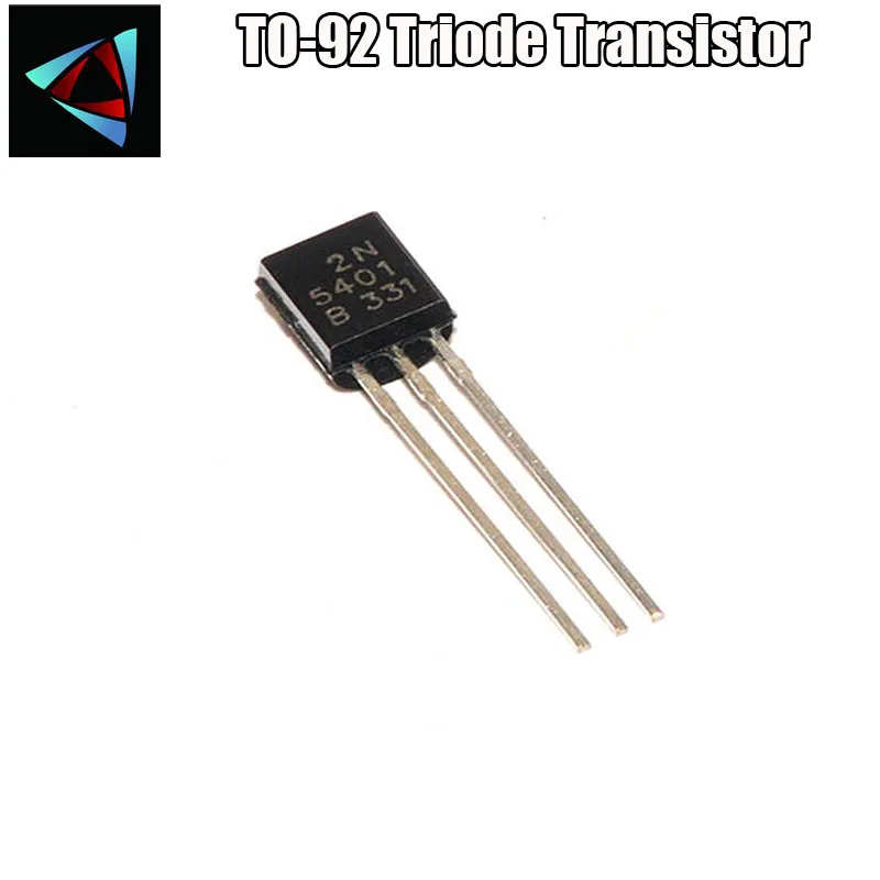 

100PCS 2N5401 TO-92 TO92 0.3A 160V PNP Transistors new and original IC