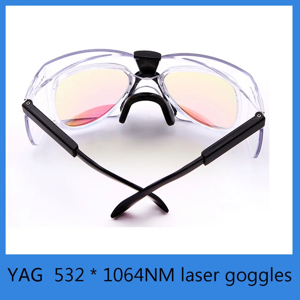 Лазерный очки YAG 532 * 1064nm лазерной маркировки и гравировки и резки защитные очки