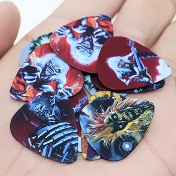 

SOACH 50pcs Bass Guitar picks thickness mix Plucked Instrument Accessories Guitar Acoustic guitar paddle ukulele Parts