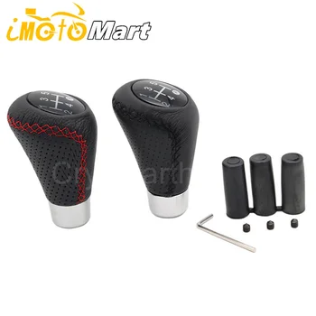 

Universal Car Gear Shift Knob Manual Transmission 5 Speed Auto Shift Knob Stitched Cover Shifter Lever For Honda Toyota Nissan