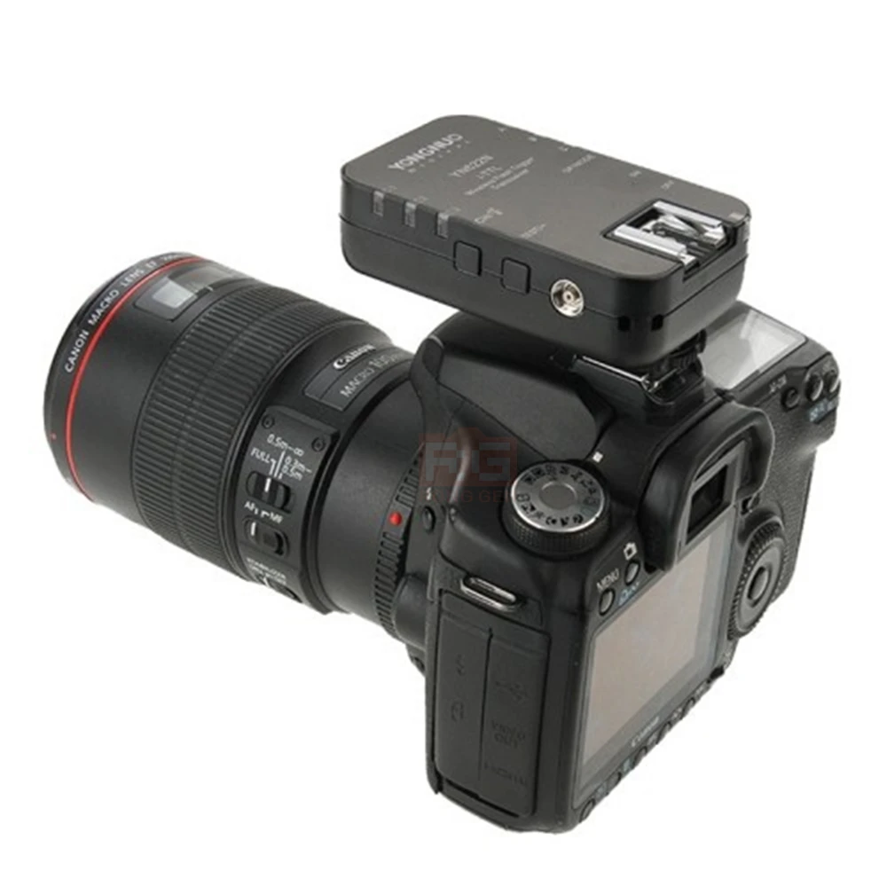 Беспроводной триггер Yongnuo для Canon 1100D 1000D 650D 600D 550D 7D 5DII 40D 50D YN622C TTL|trigger for canon|flash trigger