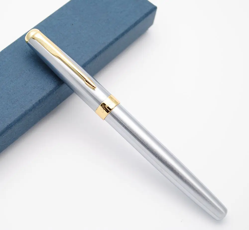 

BAOER 388 Steel Body Fountain Pen M Nib Ink Pen