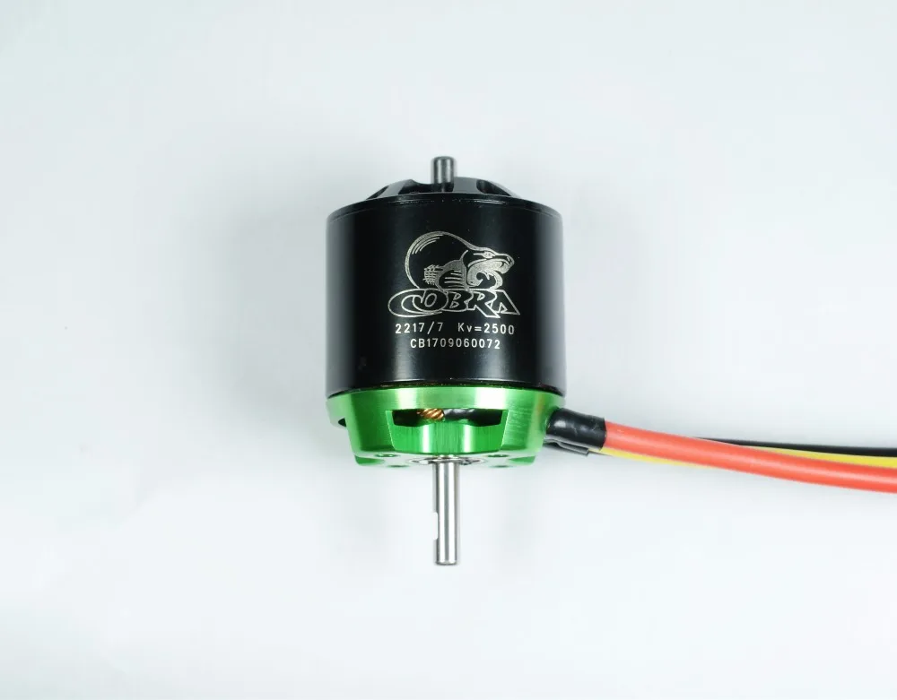 

Cobra Motor C-2217/2500Kv Brushless Motor, 2pcs / lot, Free Shipping, for R/C model Airplane and Flying Wings