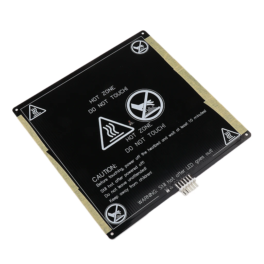 NEW 12V MK3 220X220mm Aluminum Board PCB Heatbed Heat Bed For Reprap 3D Printer XHeat Bed For 3d Printer Accessories