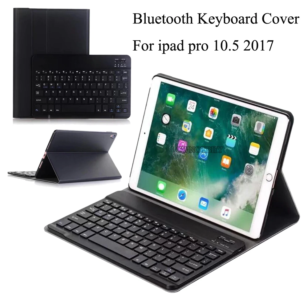 

For ipad pro 10.5 Multi-function Removable Wireless Bluetooth Keyboard Case For apple ipad pro 10.5 2017 Tablet A1701 A1709