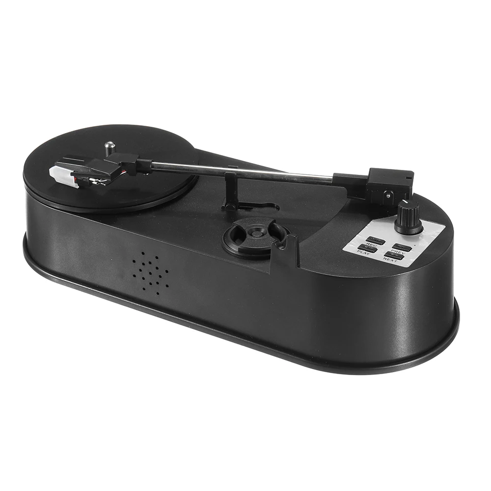  LEORY Mini tocadiscos Vinil LP graba a MP3 USB Charge Converter SD Flash Drive directamente No es n