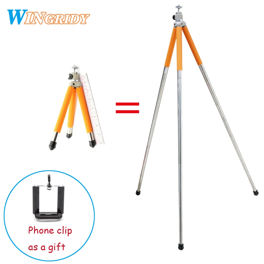 

2018 Newest Professional Mini Tripod 5 sections stainless steel tripod For Mobile phone DSLR camera and Gopro Canon Nikon Sony