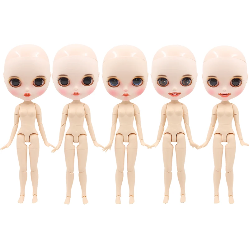 Ледяная фабрика Blyth кукла DIY BJD рисованная рука совместное тело белая кожа игрушки