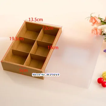 

100pcs/Lot 22.5*15*5cm Black Drawer Gift Boxes For mooncake Packing PVC /Paper Cover Box Cake/Candy Wedding Favour BOX