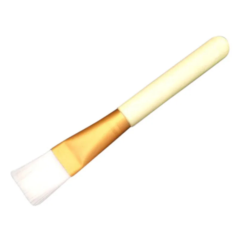 Крем для Лица Кисть для макияжа основа для бровей подводка для глаз тени для век Румяна косметический консилер щетки инструменты для макияжа - Handle Color: Nylon yellow rod
