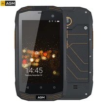 4G AGM A2 Triple Proofing Phone 2GB+16GB IP68 Waterproof 4.0” Android 5.1 Qualcomm MSM8909 Quad Core Smartphone OTG NFC