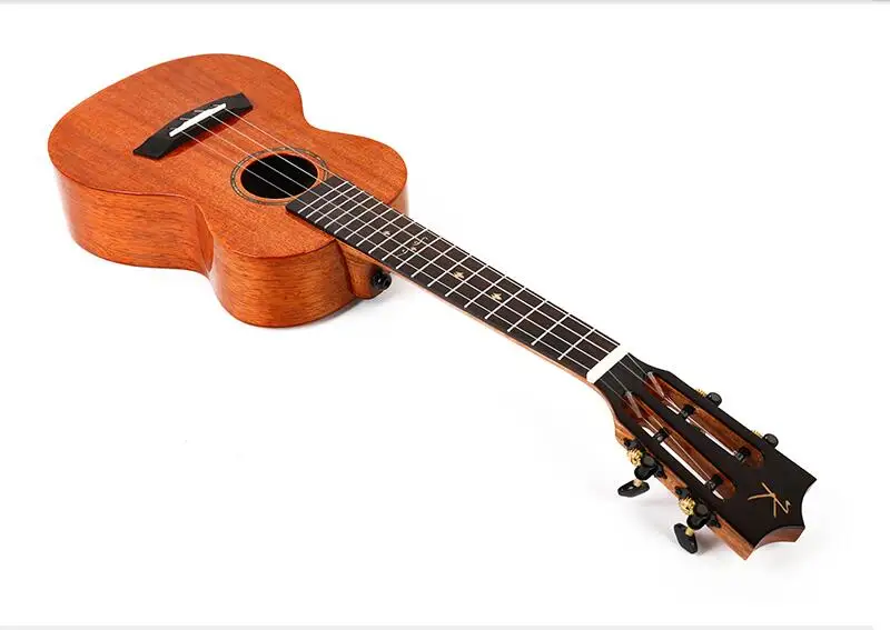 Kaka Enya MAD ukuleles твердое красное дерево черный цвет с сумкой Гавайи 4 струны Акустическая гитара Музыкальные инструменты