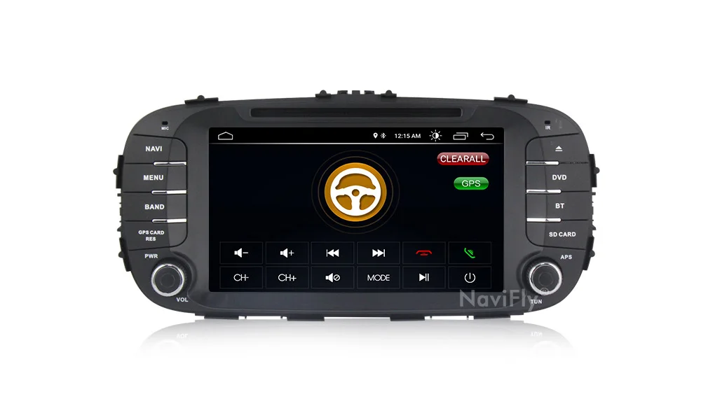 Best Car DVD Player Radio GPS Android 8.1Multimedia Navigation For Kia Soul 2014 2015 2016 2017 2018 Radio GPS audio Head Unit Stereo 15