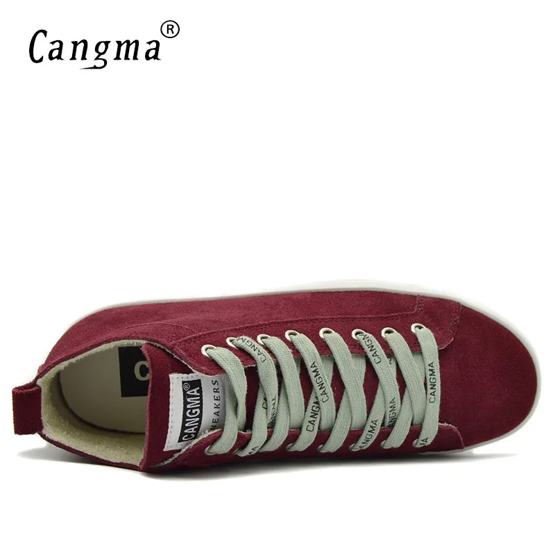 CANGMA известный бренд корова замшевая обувь мужские кроссовки дышащая желтая повседневная обувь средний Мужской Натуральная кожа Мужская Новейшая обувь