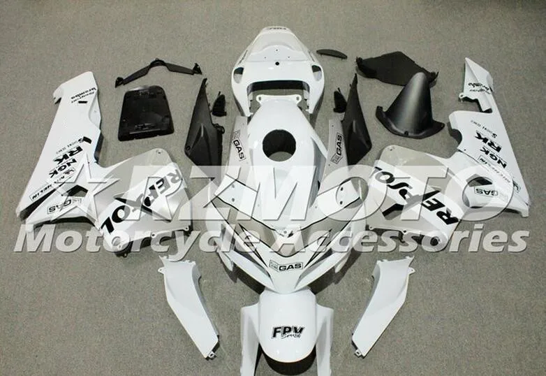 

New Injection Mold Full Fairing kit Fit For Honda CBR600RR F5 2005 2006 05 06 600RR 600 ABS fairings Custom Silver Repsol