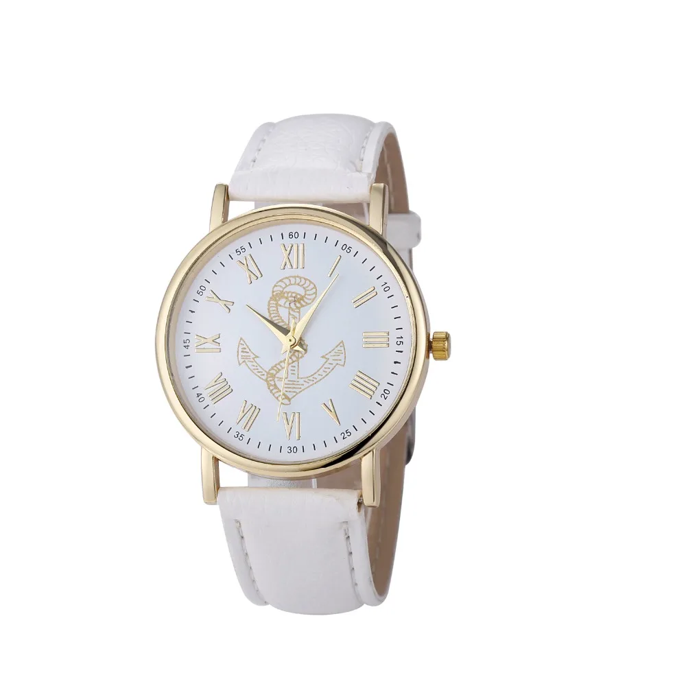 Новое поступление модные женские кожаные женские часы для женщин платье часы Женева кожа кварцевые часы 100 шт/партия