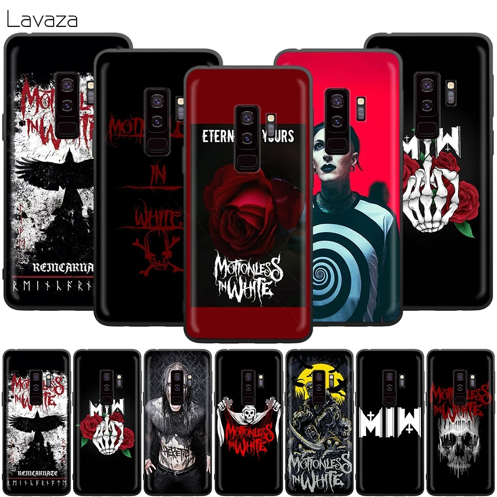 

Lavaza Motionless In White MIW Case for Samsung Galaxy J6 A9 A8 A7 A70 A6 A5 A50 A40 A30 A3 A10 2018