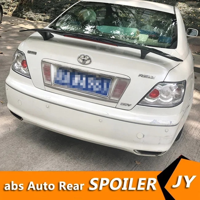 

For Toyota Mark II Spoiler 2003-2018 Mark II spoiler TF High Quality ABS Material Car Rear Wing Primer Color Rear Spoiler