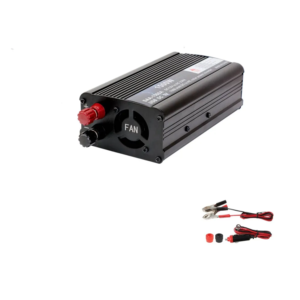 18V20W солнечная панель + 12 В/24 В контроллер + 1500 Вт Инвертор AC220V комплект, подходит для наружного и домашнего солнечного энергосберегающего