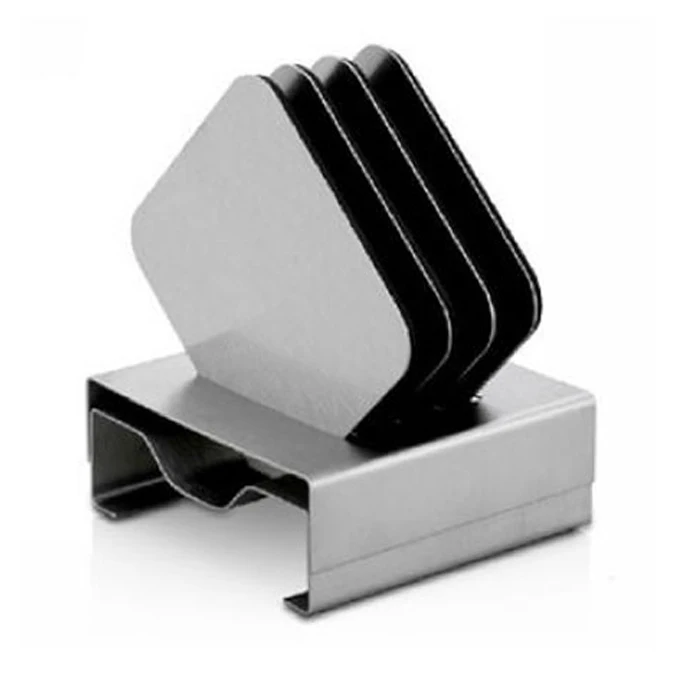 Stainless Steel Coffee Cup Pot Coasters Pad Holder Insulated Heat Mug