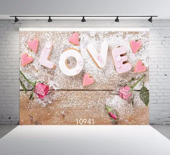 

SJOLOON Valentine's day vinyl photography background rose photography backdrop lover photography backdrop for photo studio props