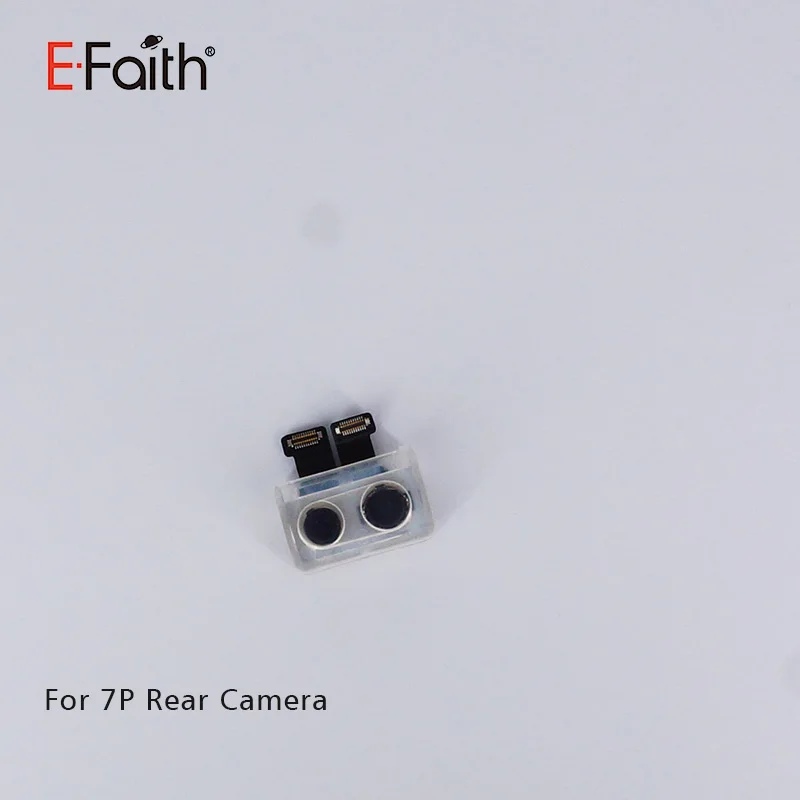 

E-Faith 10pcs/lot High Quality Back Rear Camera For iPhone 7 plus Big Camera Flex Cable with Focusing Replacement