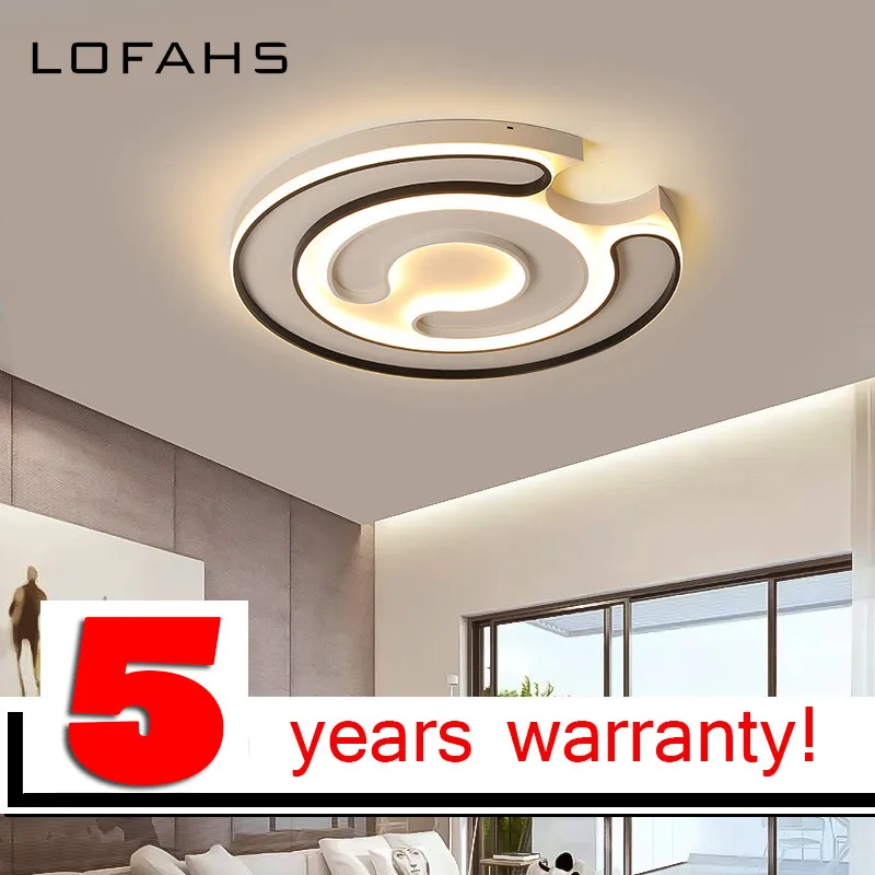 

LOFAHS Modern led chandelier for living room bedroom dining room remote lamp fixture Indoor C chandelier lighting PY-1053