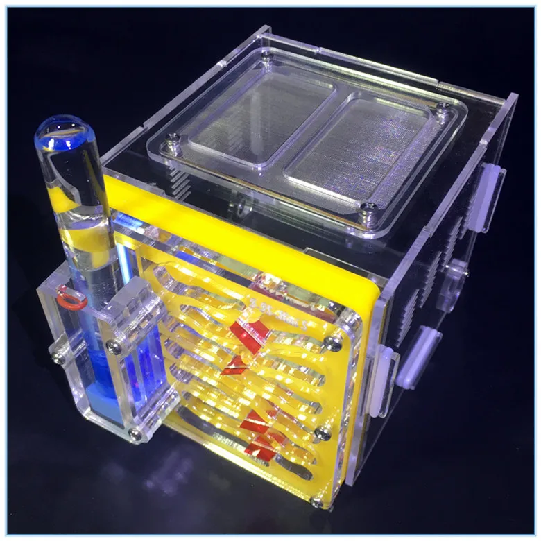 Мини муравьиный город A1 клетка для насекомых ферма гнездо с кормом корзина акриловый дисплей коробка муравьиная мастерская Студенческая научная игрушка СВЕРЧКИ клетки