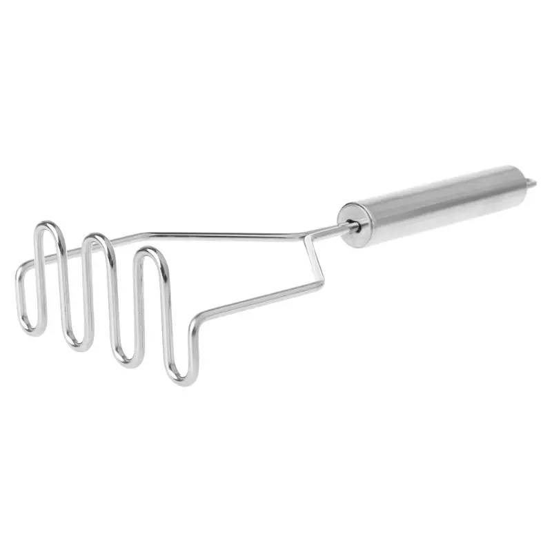 Stainless Steel Wave Shape Potatoes Masher Professional Mash Tool