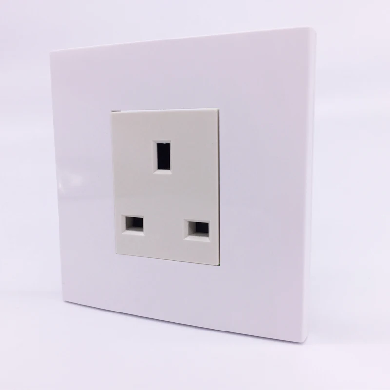 Harga Rendah Inggris Singapura Listrik Stopkontak Dinding Panel Warna Putih 250 V Daya Socket 3 Pins Wajah Slot Electrical Wall Outlets Wall Outletpanel Socket Aliexpress