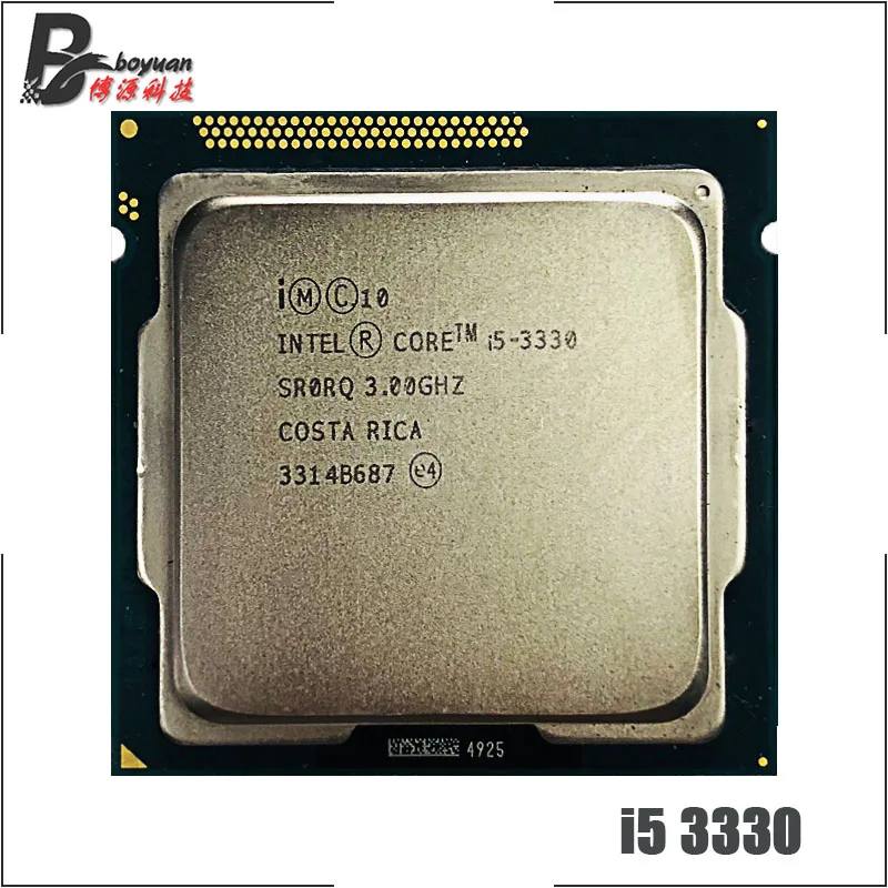 Intel Core i5 3330 i5 3330 3,0 GHz Quad Core CPU Prozessor 6 M 77 W LGA ...