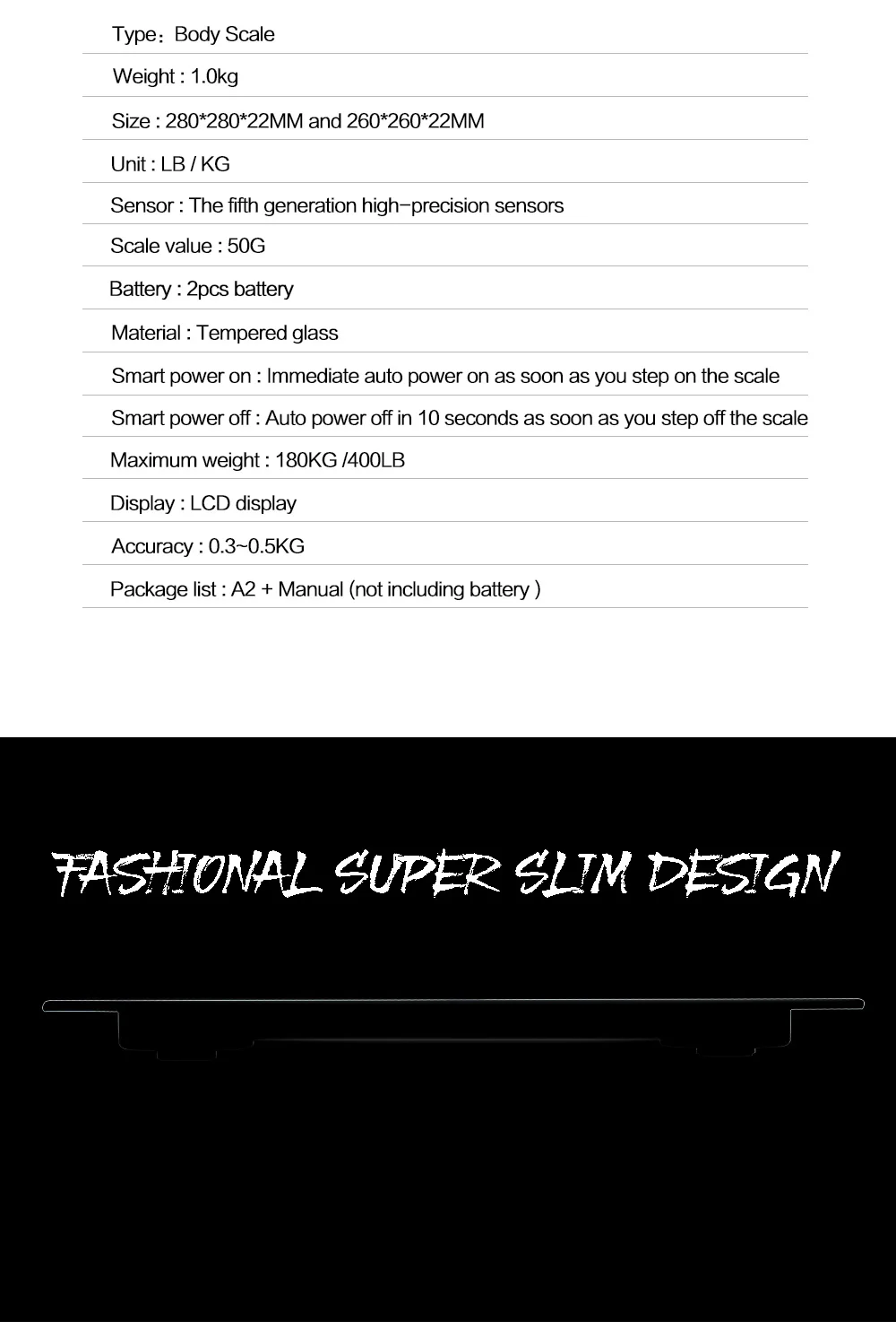 SDARISB весы для ванной, напольные, умные, электрические, цифровые весы, весы для здоровья, закаленное стекло, ЖК-дисплей, 180 кг/50 г