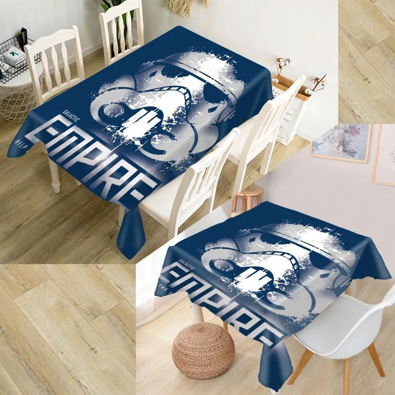 

Star Wars TV Tablecloth Waterproof Oxford Fabric Square/Rectangular Tablecloth For Wedding Table Cloth Cover 140X250cm,90X90cm
