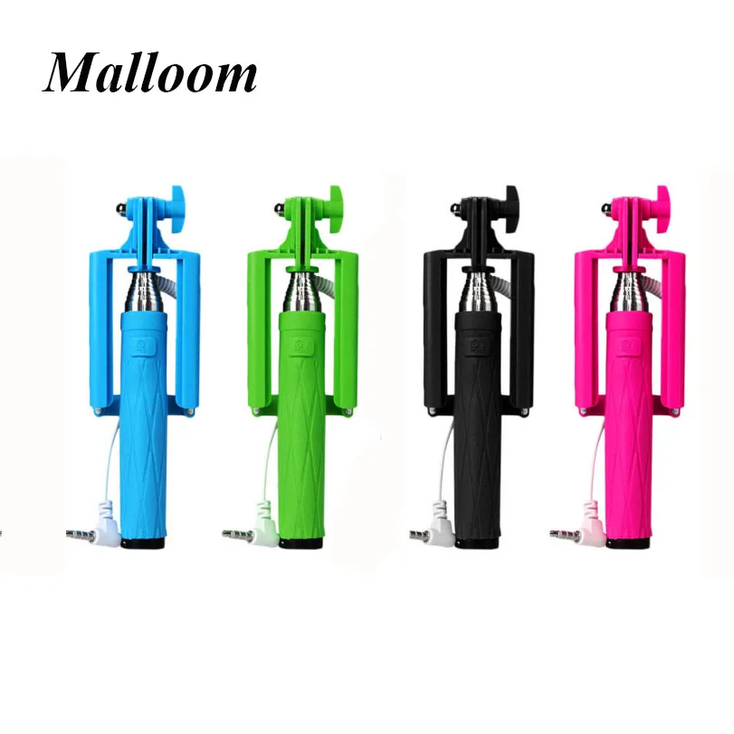 2016 Cheap Selfie Stick New Handheld Extendable Self Portrait Stick Tripod Monopod Stick Selfie Stick For IOS and Android System