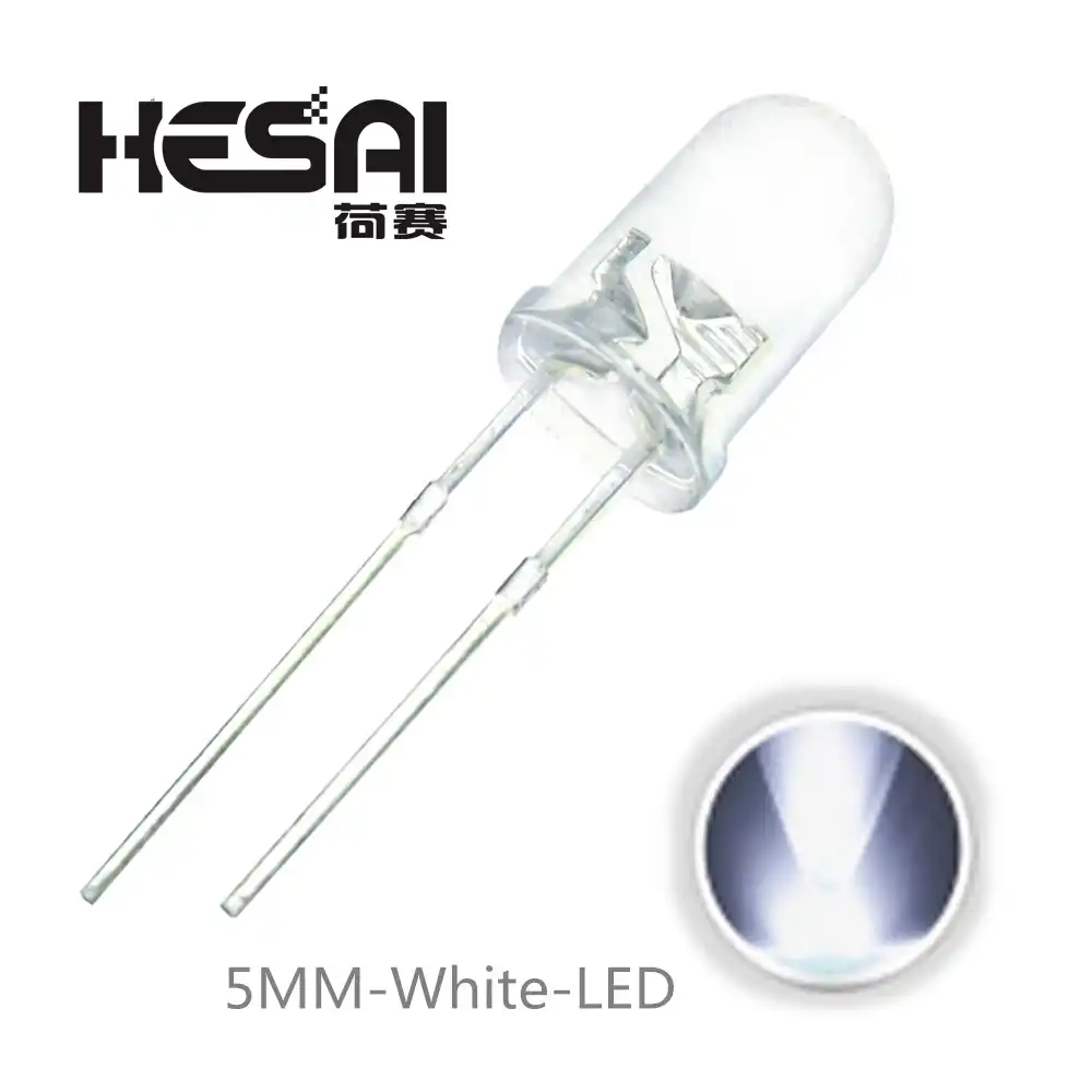 5mm Ultra Bright Clear LED Diode Light Emitter Lamp