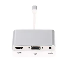 Lightning to Digital AV Video HDMI/HDTV/VGA/Audio cable Adapter For iPhone 8 7 7 Plus 6 6S Ipad Air Mini pro projector