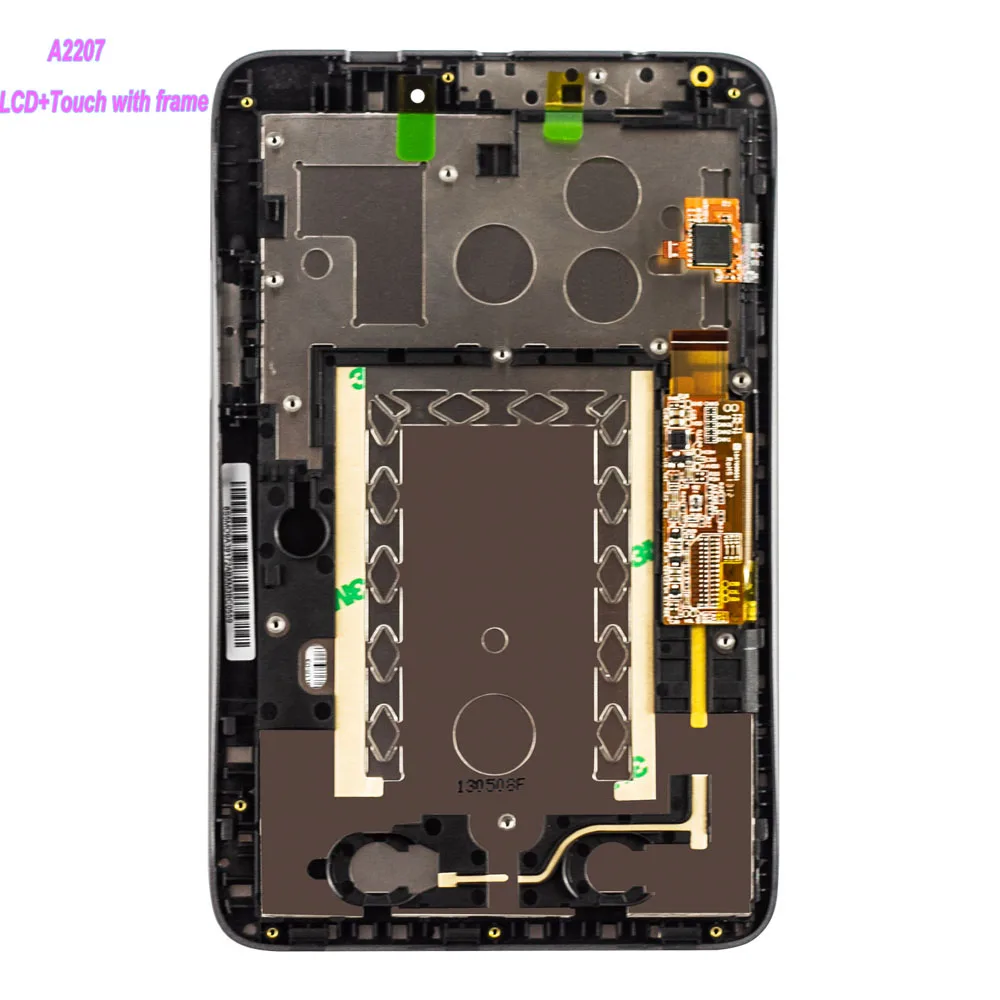 Цена Новый 7 ЖК дисплей для lenovo Ideapad A2107 A2207 сменный ЖК дисплей сенсорный экран панель дигитайзер стекло с рамкой в сборе