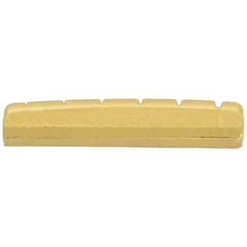 

Guitar Brass nut for acoustic or ,Gold
