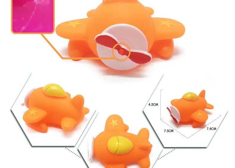 5 Шт./лот детские Baby дети мальчик ванна игрушки трафика распыления воды