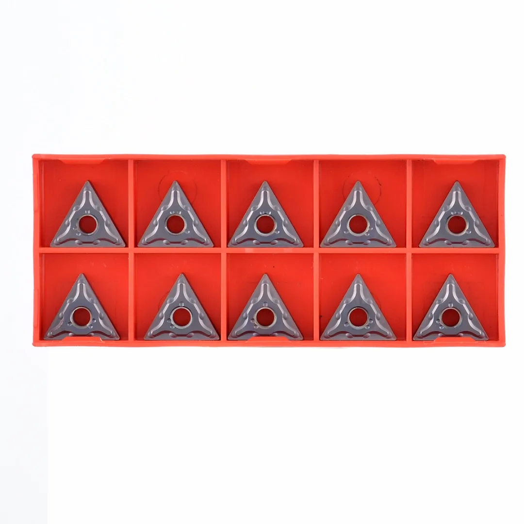 Boring Bar Turning Tool Holder 10pcs TNMG160408-HS LF6018 Carbide Inserts Set