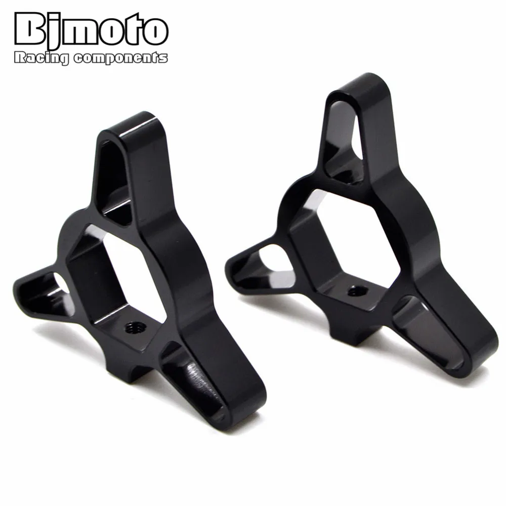 Pair Motorcycle 17mm CNC Alloy Racing Front Fork Preload Adjusters For Kawasaki ZX6R ZX9R ZX12R Yamaha YZF R6 YAF600 FAZER1000