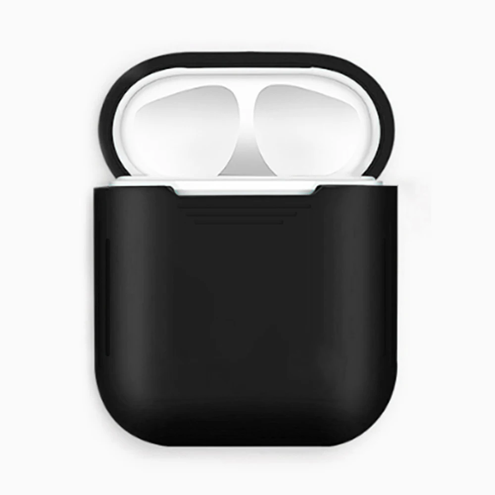 Чехол для i9s i10 i11 i13 i19 TWS аксессуары для Apple Airpods футляр для наушников Защитный чехол - Цвет: Only Black Case