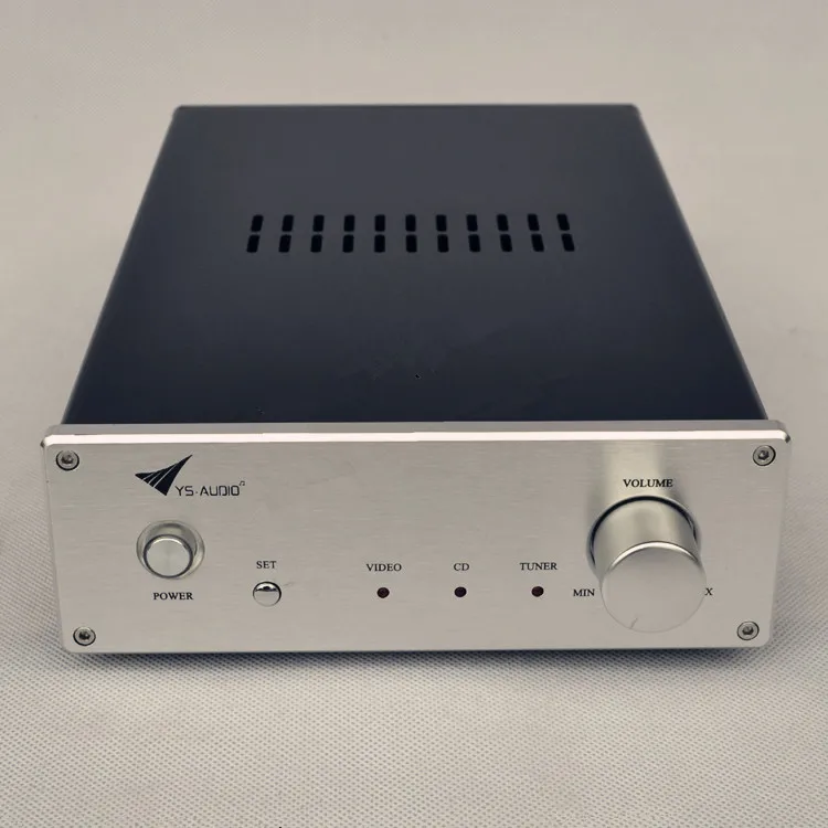AC220V 40W*2 2.0 channel DIY fever HIFI amplifier AD827 + LM4766