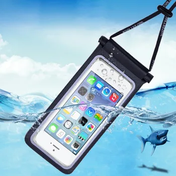 

Waterproof Bag Phone Pouch Cover Mobile Case Beach Outdoor Swimming Pool Snorkeling Underwater Pouch Bag for Mobile Phone