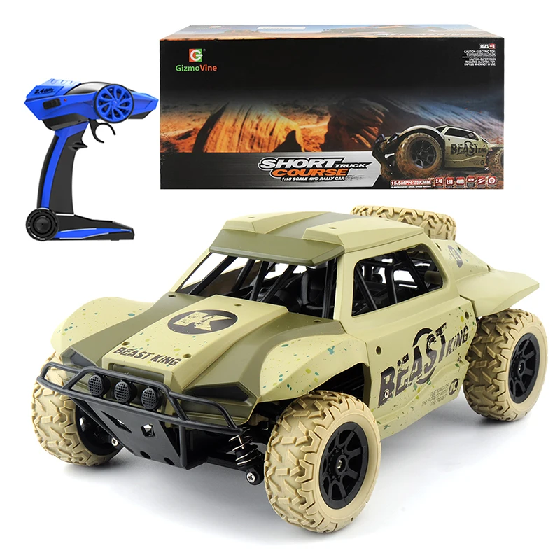 GizmoVine RC автомобилей 2 4 г дистанционного Управление Car 1/18 масштаб краткий курс