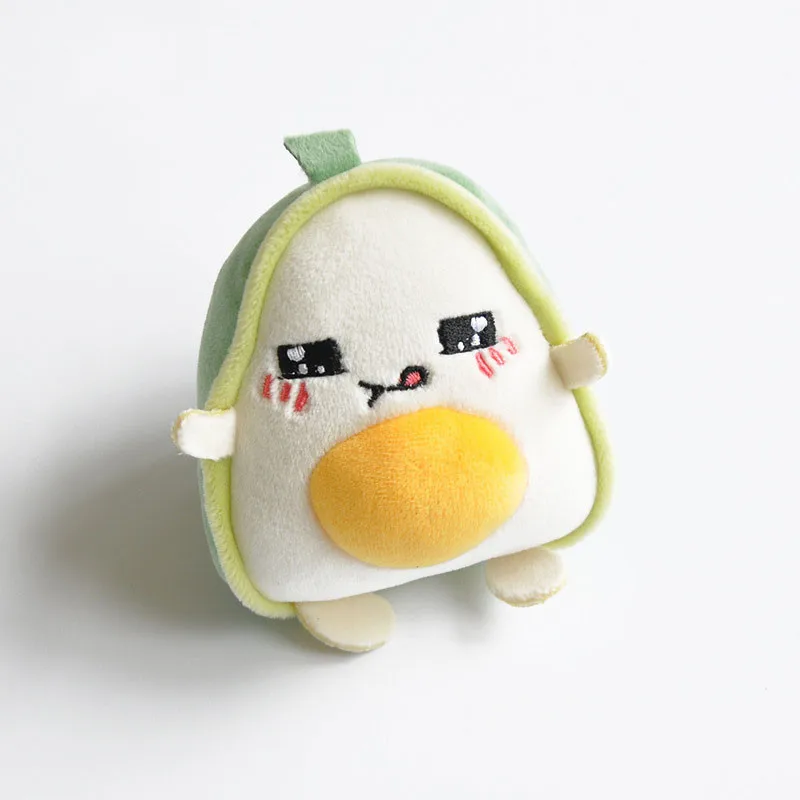 Avocado Fragrant gas plush toy backpack keychain small pendant 9