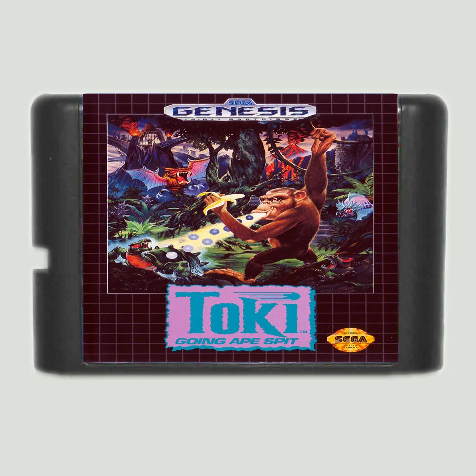 Toki 16 bit SEGA MD игровая карта для Sega Mega Drive Genesis | Электроника
