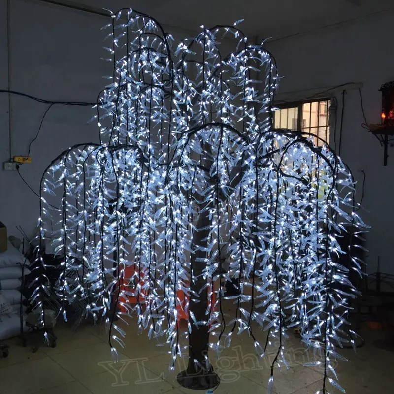 

2.5Meters 3456LEDS willow trees of led christmas tree lights