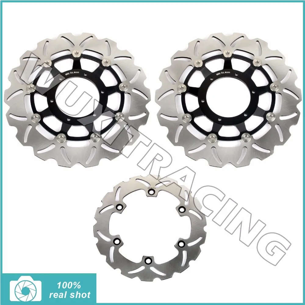 Full Set Front Rear Brake Discs Rotors for Honda CB 1300 F SF S Super Bol-Dor 2003-2014 1284 2003 2004 2005 2006 2007 2008 | Автомобили и
